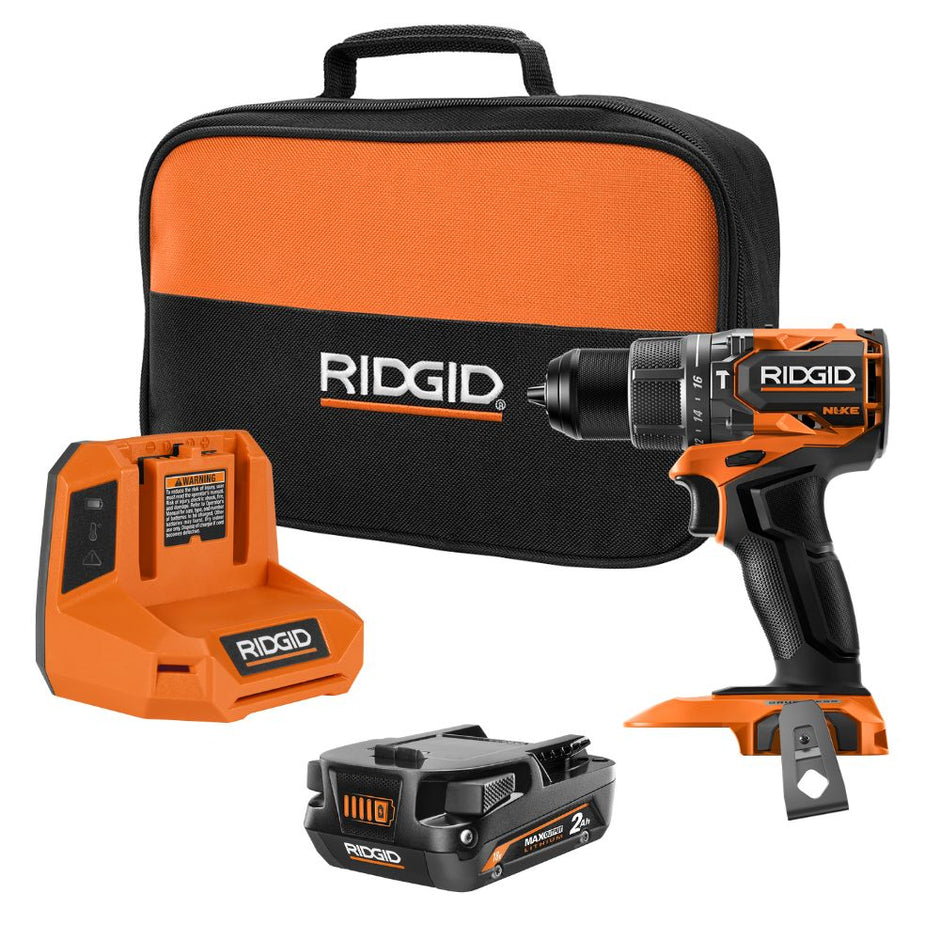 18V NUKE SubCompact Brushless 1/2" Hammer Drill/Driver Kit