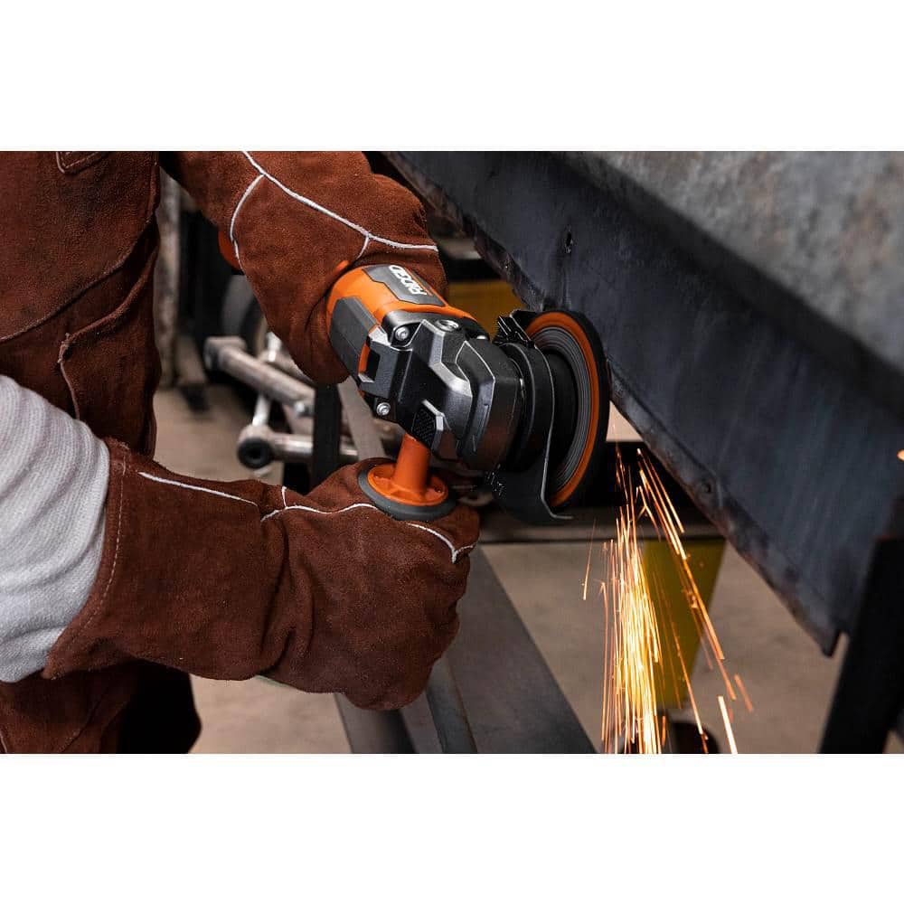 18V Brushless Cordless 4-1/2 in. Angle Grinder Kit with 4.0 Ah Battery and Charger