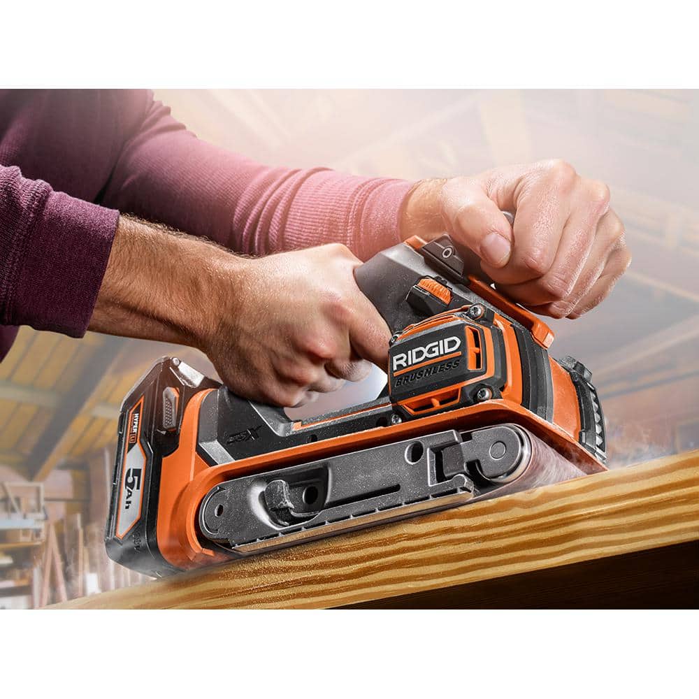 18V Brushless Cordless 3 in. x 18 in. Belt Sander (Tool Only)