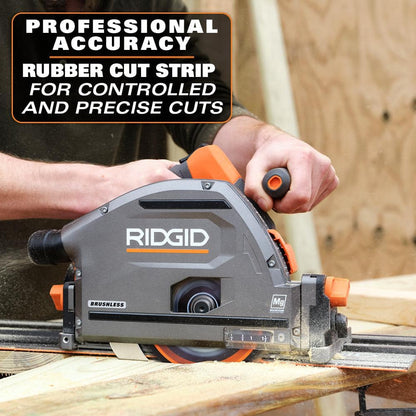 18V Brushless Cordless 6-1/2 in. Track Saw (Tool Only)