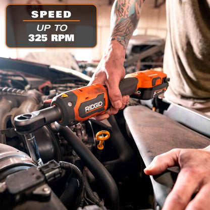 18V Brushless Cordless 1/4 in. Ratchet (Tool Only)