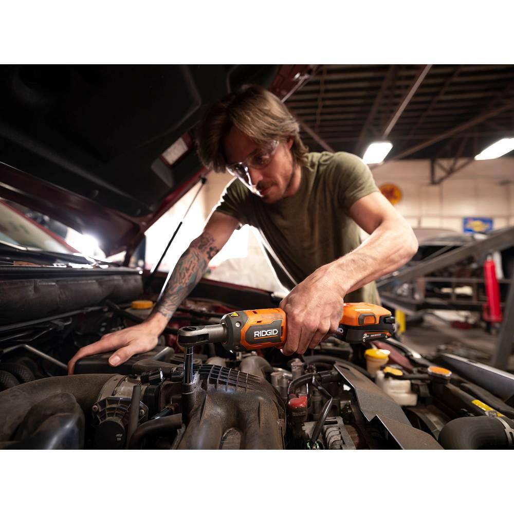 18V Brushless Cordless 1/4 in. Ratchet (Tool Only)