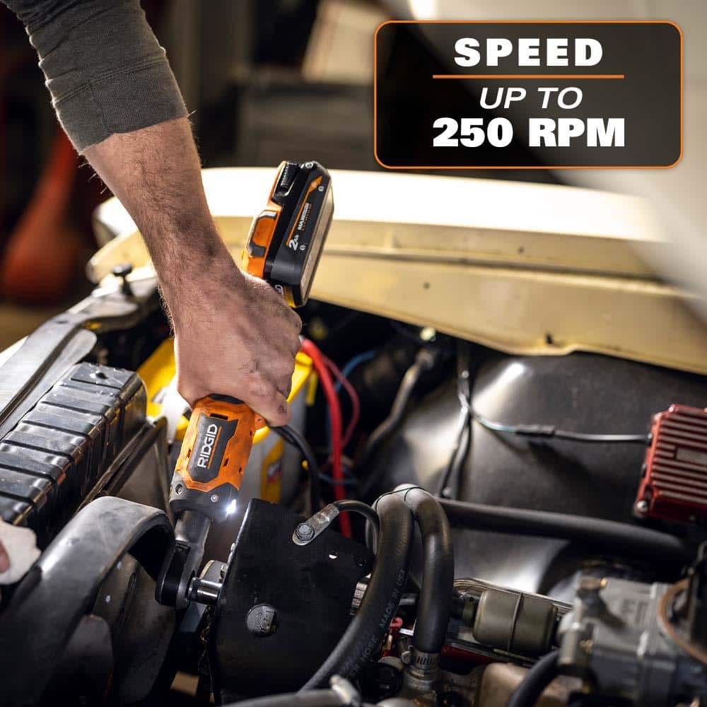 18V Brushless Cordless 3/8 in. Ratchet Kit with 2.0 Ah Battery and Charger