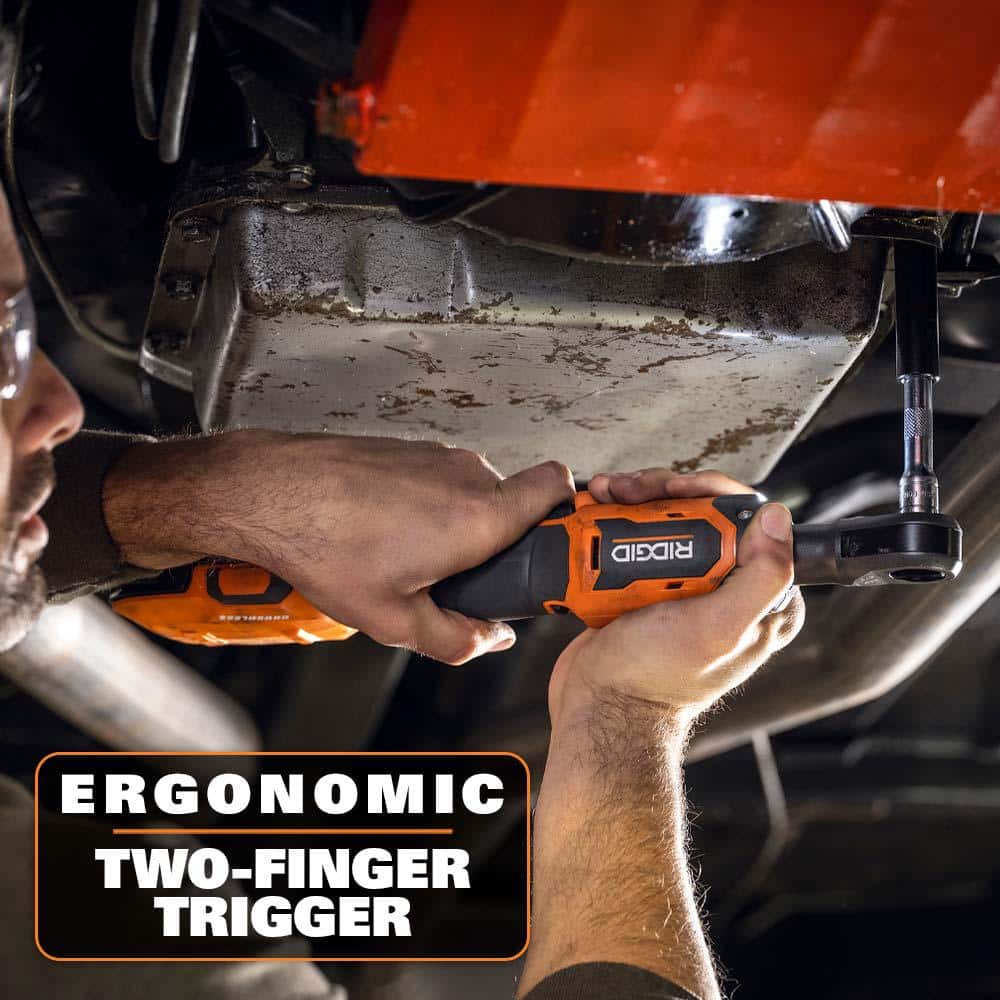 18V Brushless Cordless 3/8 in. Ratchet Kit with 2.0 Ah Battery and Charger