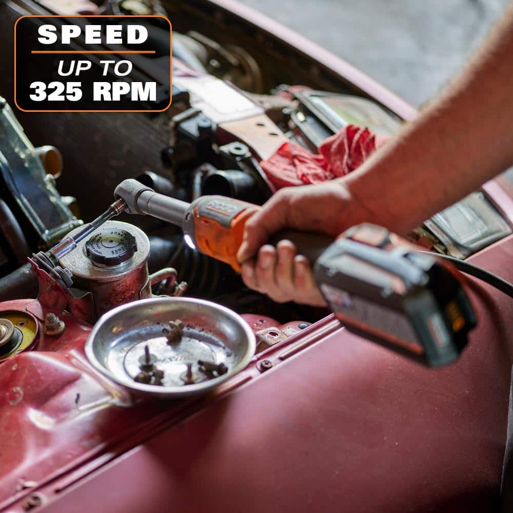 18V Brushless Cordless 1/4 in. Extended Reach Ratchet (Tool Only)