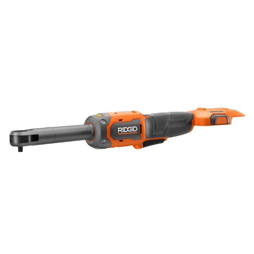 18V Brushless Cordless 1/4 in. Extended Reach Ratchet (Tool Only)