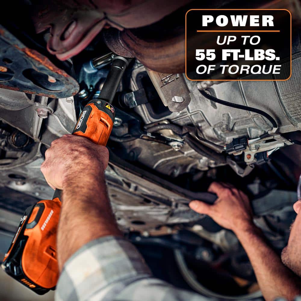 18V Brushless Cordless 3/8 in. Extended Reach Ratchet (Tool Only)