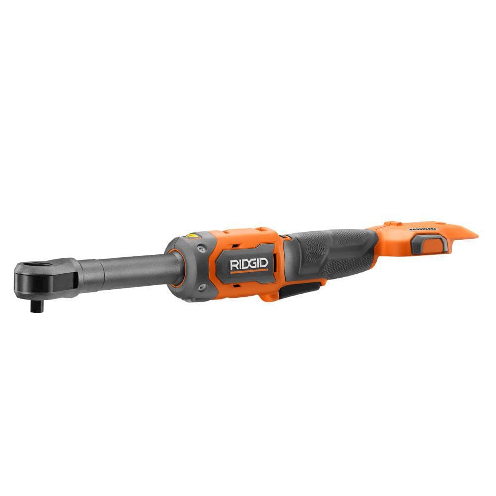 18V Brushless Cordless 3/8 in. Extended Reach Ratchet (Tool Only)