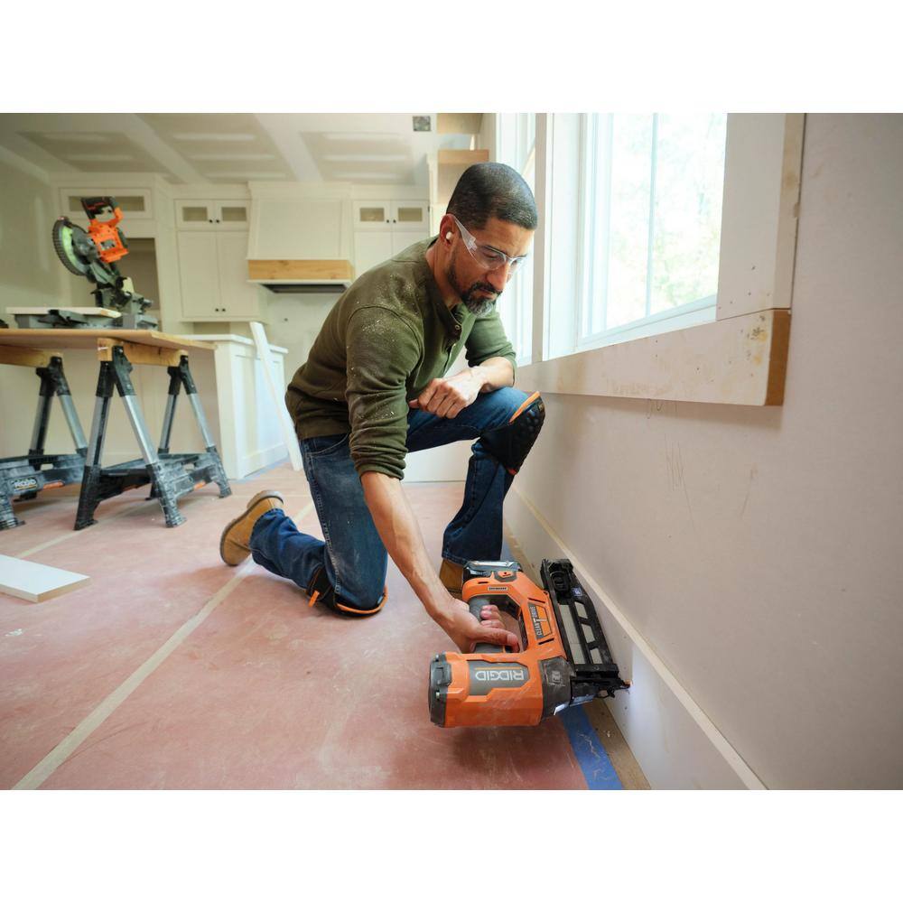 18V Brushless Cordless 16-Gauge 2-1/2 in. Straight Finish Nailer Kit with 2.0 Ah Battery and Charger