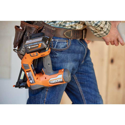 18V Brushless Cordless 15-Gauge Angled Finish Nailer Kit with 2.0Ah MAX Output Battery and Charger