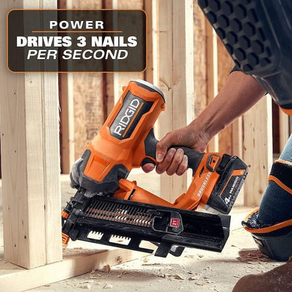 18V Brushless Cordless 21° 3-1/2 in. Framing Nailer (Tool Only)