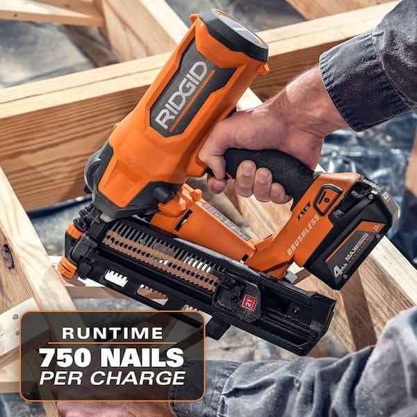 18V Brushless Cordless 21° 3-1/2 in. Framing Nailer (Tool Only)