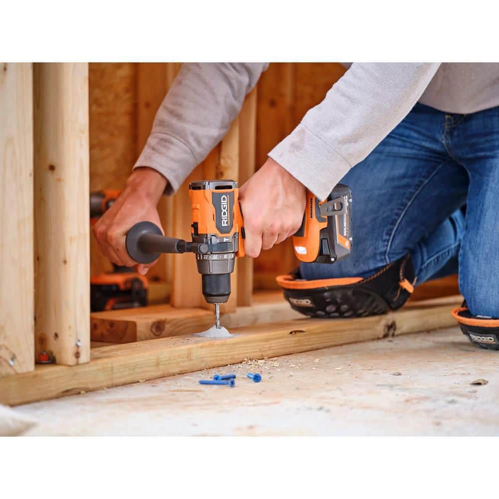 18V Brushless Cordless 1/2 in. High Torque Hammer Drill/Driver (Tool Only)