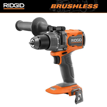 18V Brushless Cordless 1/2 in. High Torque Hammer Drill/Driver (Tool Only)