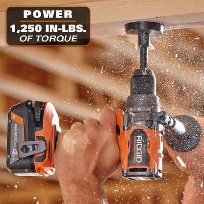 18V Brushless Cordless 1/2 in. High Torque Hammer Drill/Driver (Tool Only)