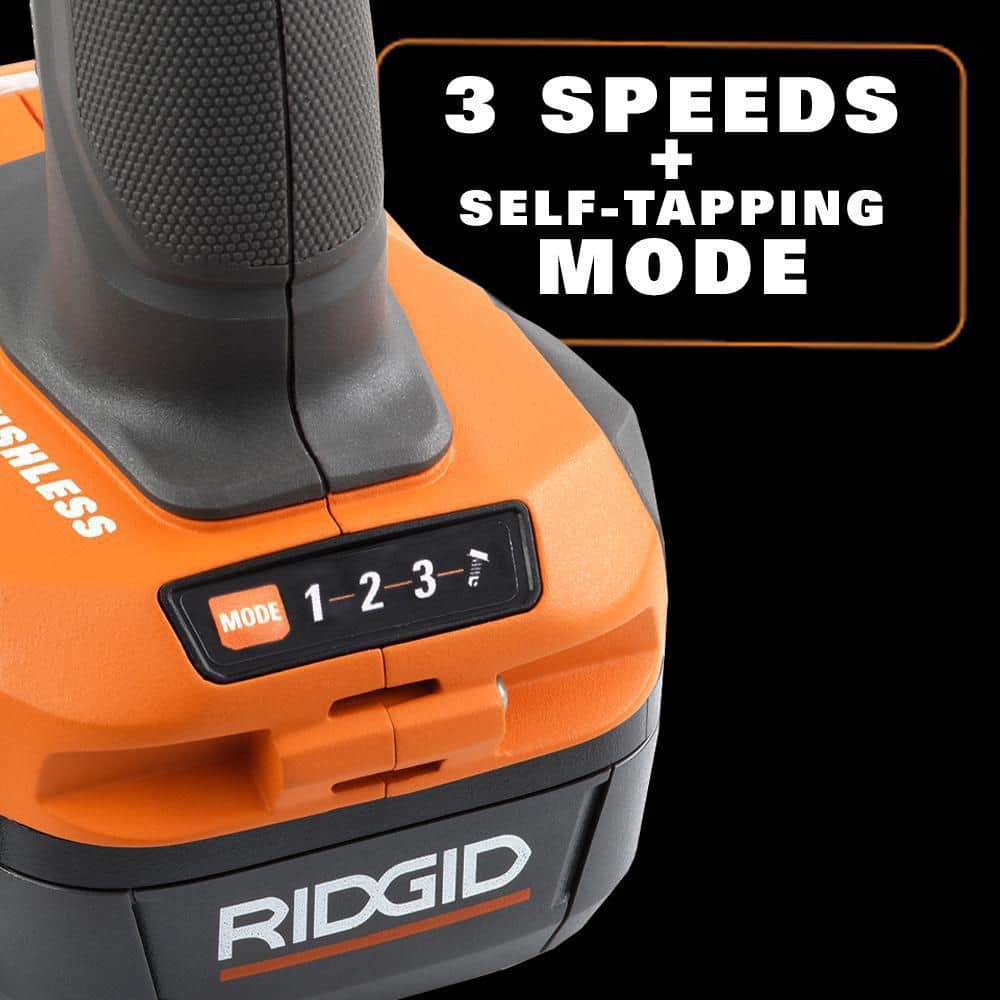 18V SubCompact Brushless Cordless Impact Driver Kit with 2.0 Ah Battery, Charger, and Tool Bag