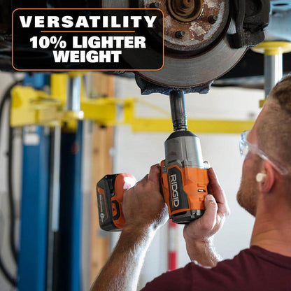 18V Brushless Cordless 4-Mode 1/2 in. High-Torque Impact Wrench (Tool Only)