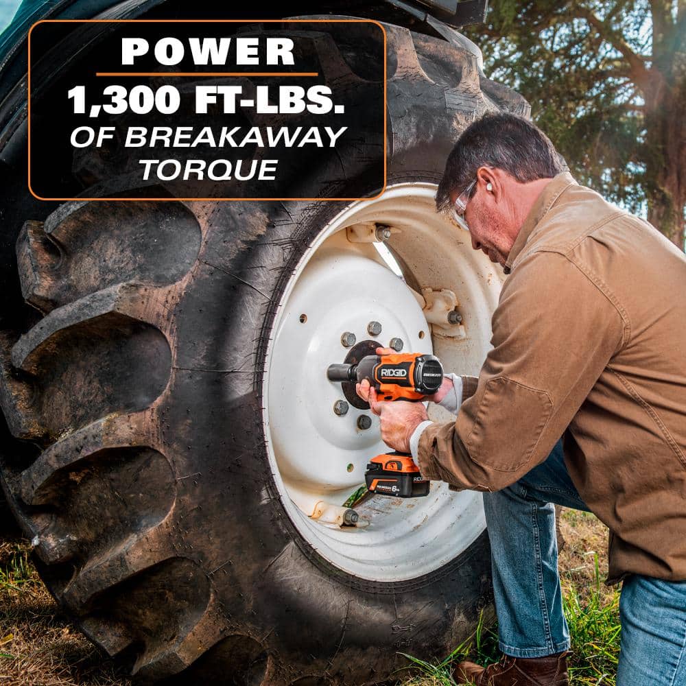 18V Brushless Cordless 4-Mode 1/2 in. High-Torque Impact Wrench (Tool Only)