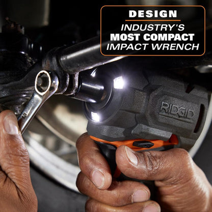 18V SubCompact Brushless Cordless 1/2 in. Impact Wrench (Tool Only)
