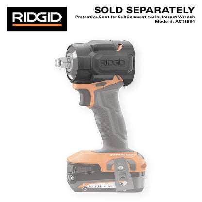 18V SubCompact Brushless Cordless 1/2 in. Impact Wrench (Tool Only)