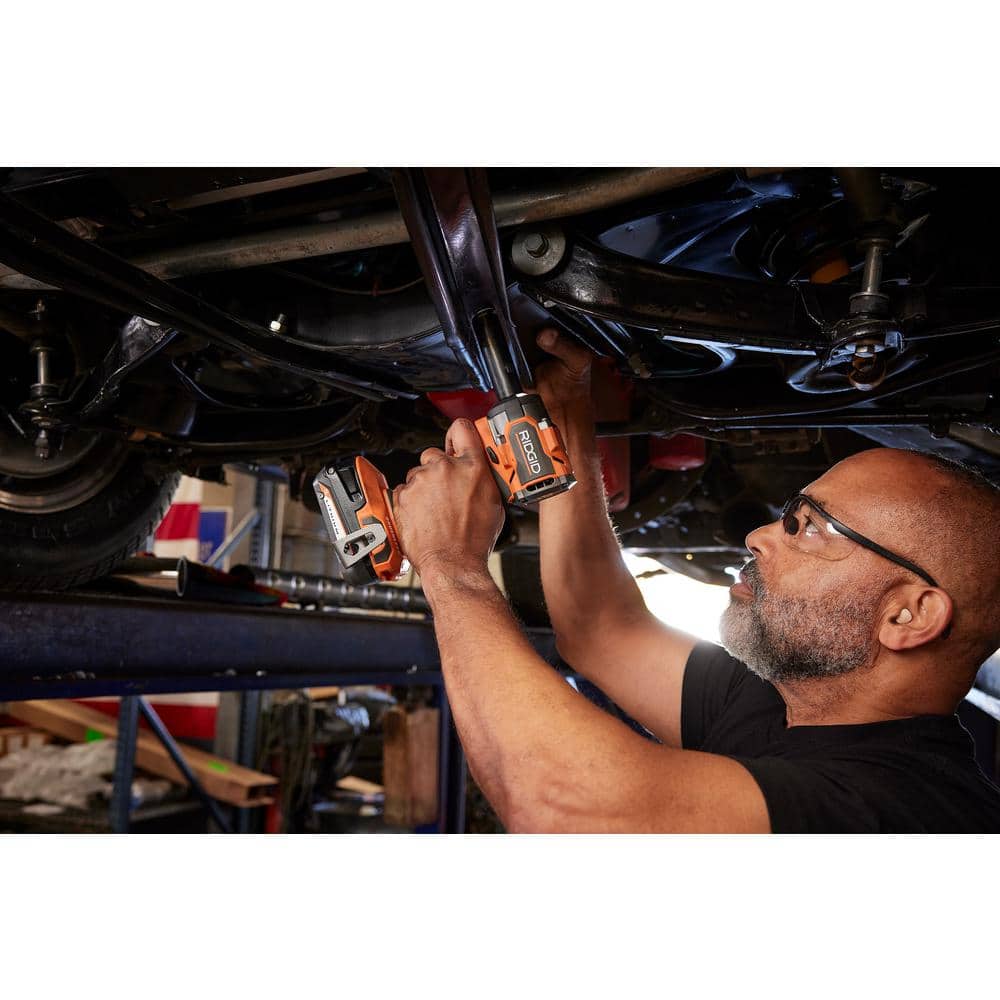 18V SubCompact Brushless Cordless 1/2 in. Impact Wrench Kit with 2.0 Ah Battery, Charger, and Bag