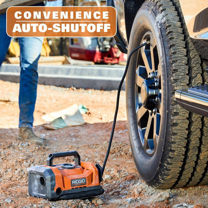 18V Cordless Dual Function Inflator Kit with 2 Ah Battery and Charger