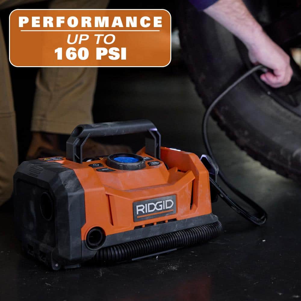 18V Cordless Dual Function Inflator Kit with 2 Ah Battery and Charger