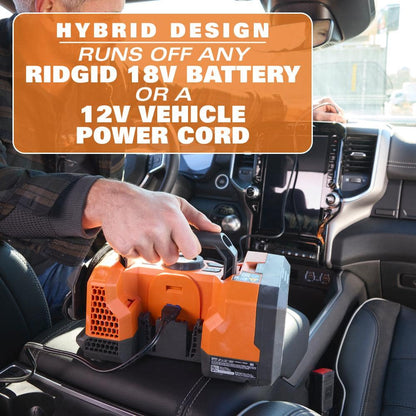 18V Cordless Dual Function Inflator Kit with 2 Ah Battery and Charger