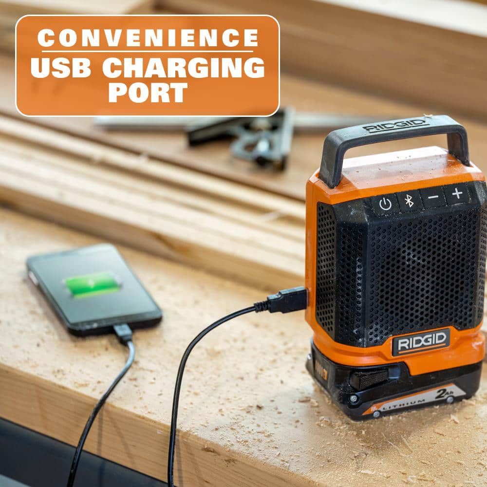 18V Cordless Speaker with Bluetooth Wireless Technology (Tool only)