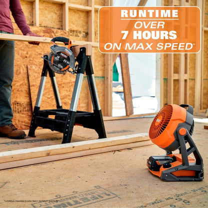 18V Cordless Hybrid Jobsite Fan (Tool Only)
