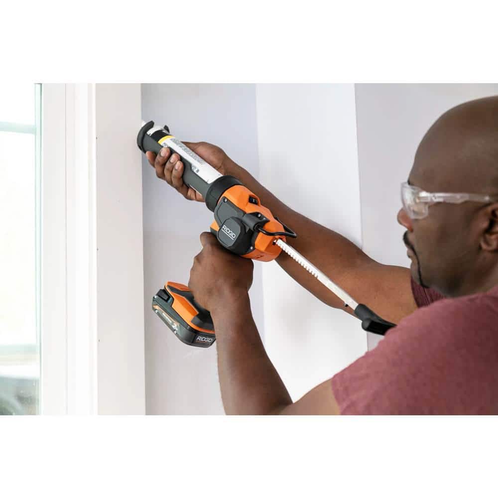 18V Cordless 10 oz. Caulk Gun and Adhesive Gun Kit with (1) 2.0 Ah Battery and Charger