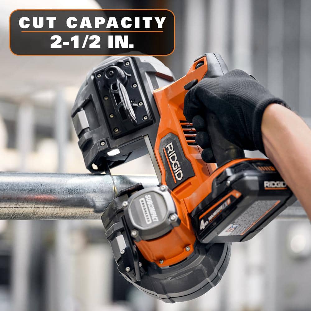 18V SubCompact Brushless Cordless One-Handed Band Saw (Tool Only)