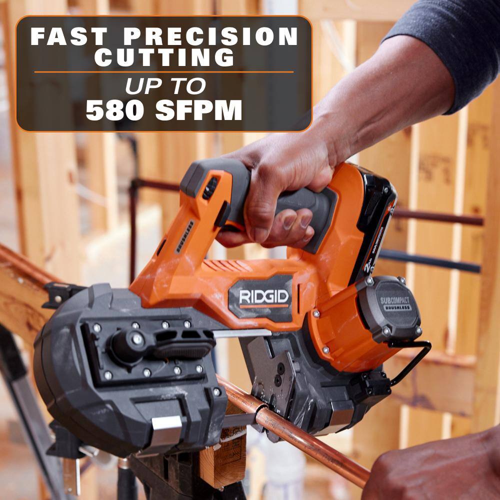 18V SubCompact Brushless Cordless One-Handed Band Saw (Tool Only)