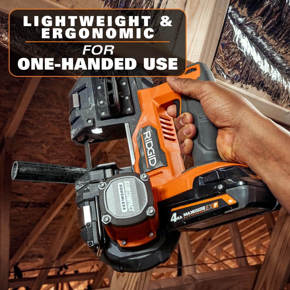 18V SubCompact Brushless Cordless One-Handed Band Saw (Tool Only)