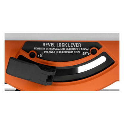 15 Amp 10 in. Portable Corded Jobsite Table Saw with Folding Stand