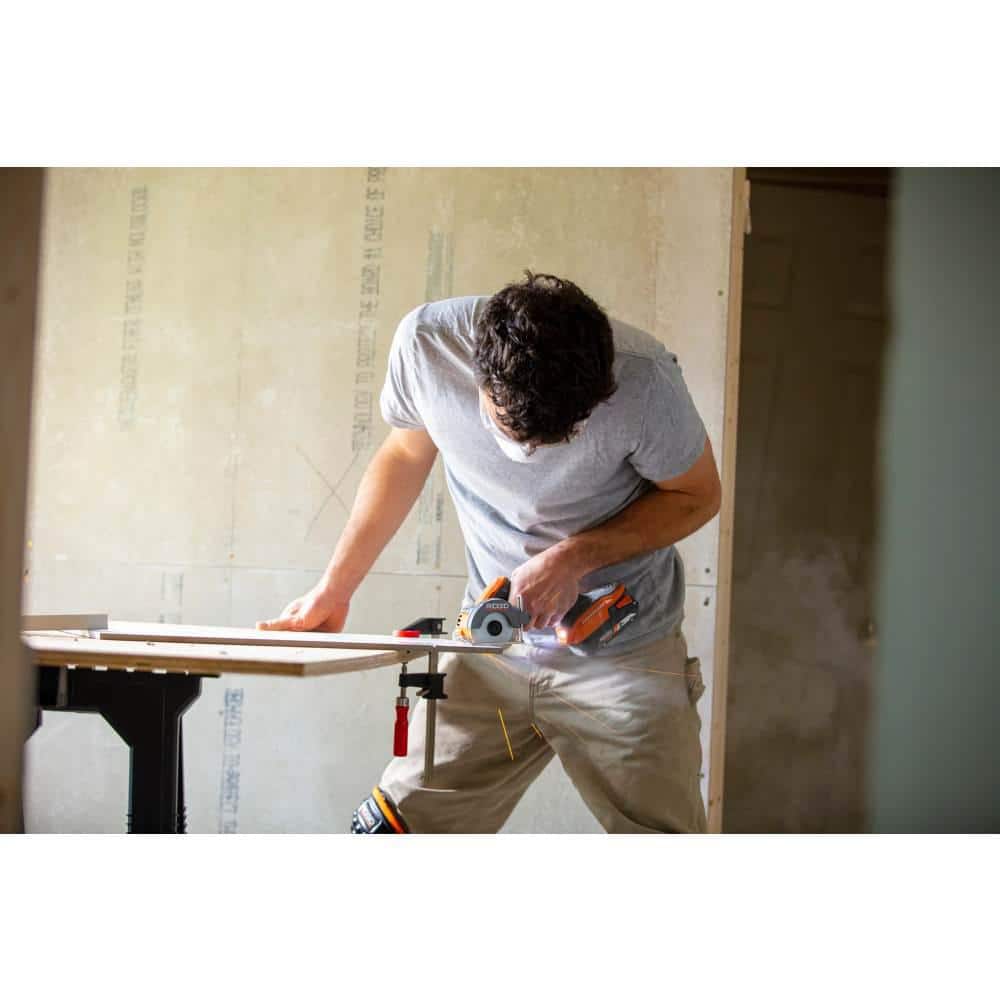 18V SubCompact Brushless Cordless 3 in. Multi-Material Saw (Tool Only) with (3) Cutting Wheels