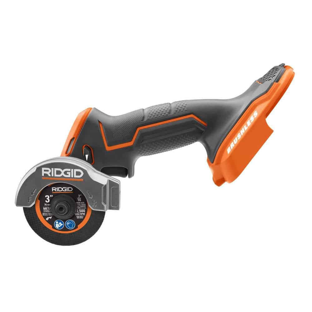 18V SubCompact Brushless Cordless 3 in. Multi-Material Saw Kit with (3) Cutting Wheels, 2.0 Ah Battery, and 18V Charger