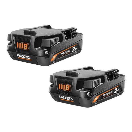 18V 2.0 Ah MAX Output Lithium-Ion Battery (2-Pack)