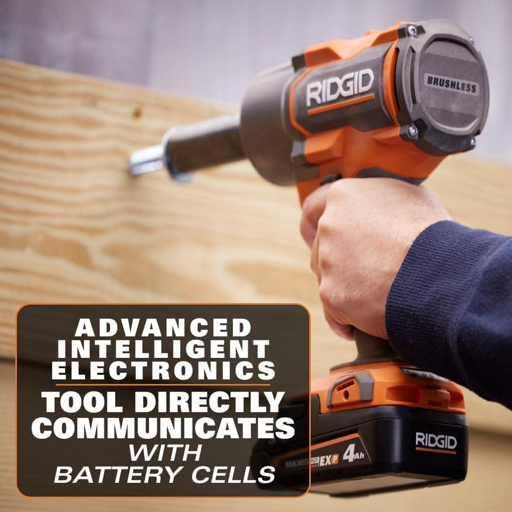 18V 4.0 Ah MAX Output EXP Lithium-Ion Battery – RIDGID Canada