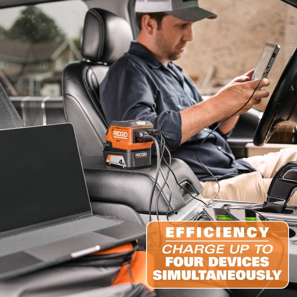 18V Cordless 175-Watt Power Inverter (Tool Only)