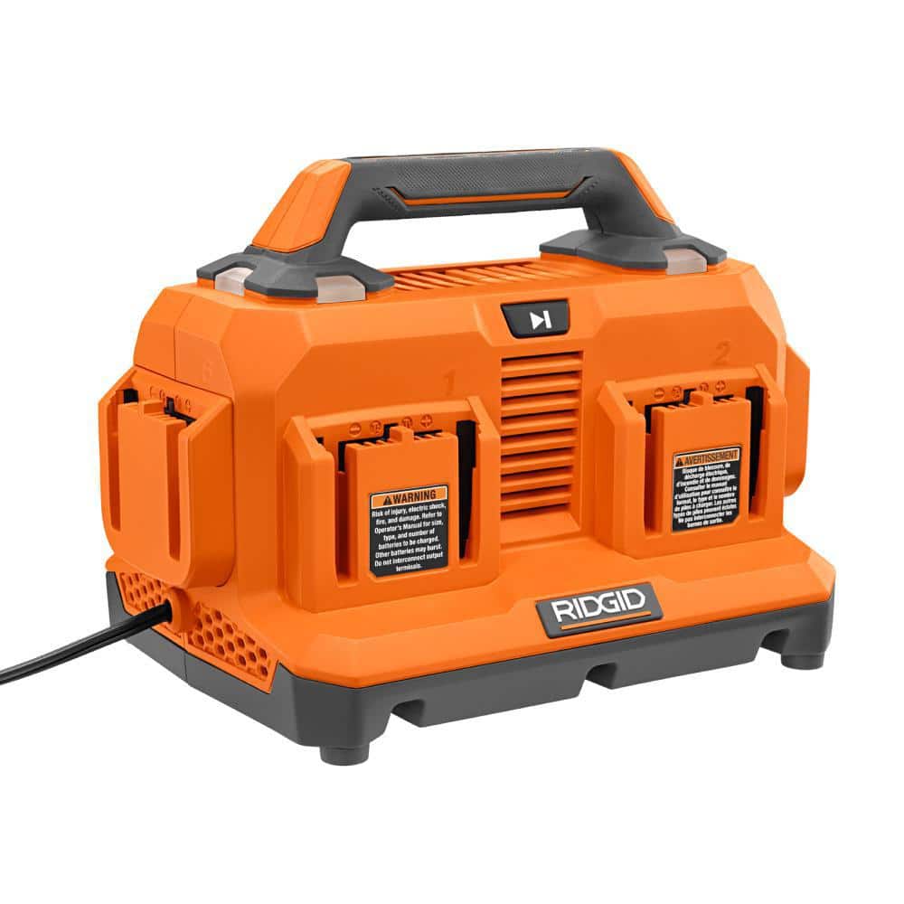 18V 6-Port Sequential Charger – RIDGID Canada
