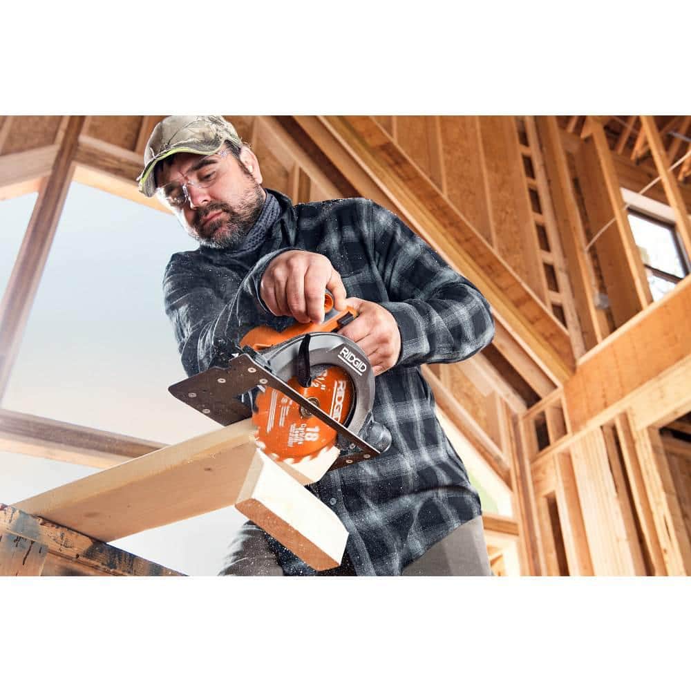 18V Cordless 6-Tool Combo Kit with 2.0 Ah Battery, 4.0 Ah Battery, Charger, and Bag