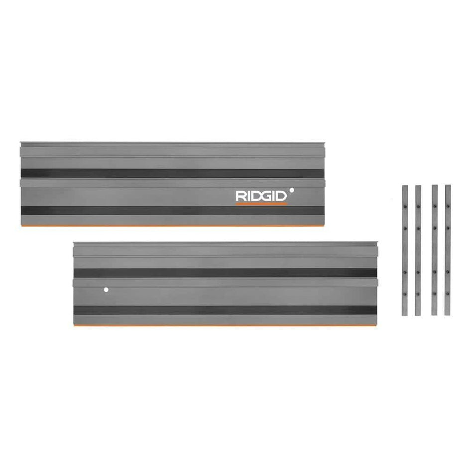 55 in Track Saw Guide Rail (2) 27.5 in Track (4) Connector Bars (1) Track Wrench