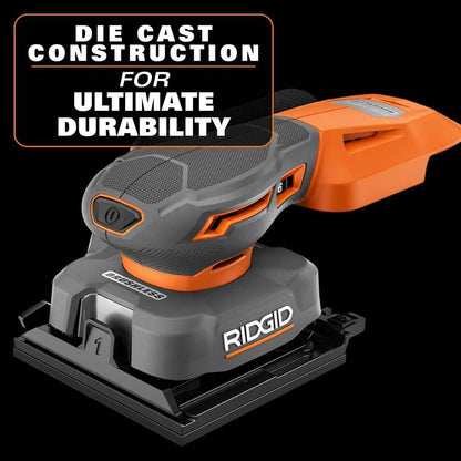 18V SubCompact Brushless Cordless 1/4 Sheet Sander (Tool Only)
