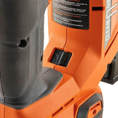 18V Brushless Cordless 18-Gauge Narrow Crown Stapler Kit with 2.0 Ah Battery and Charger