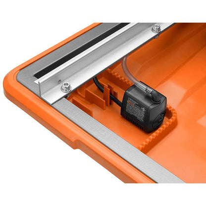 9-Amp 7 in. Blade Corded  Wet Tile Saw with Stand