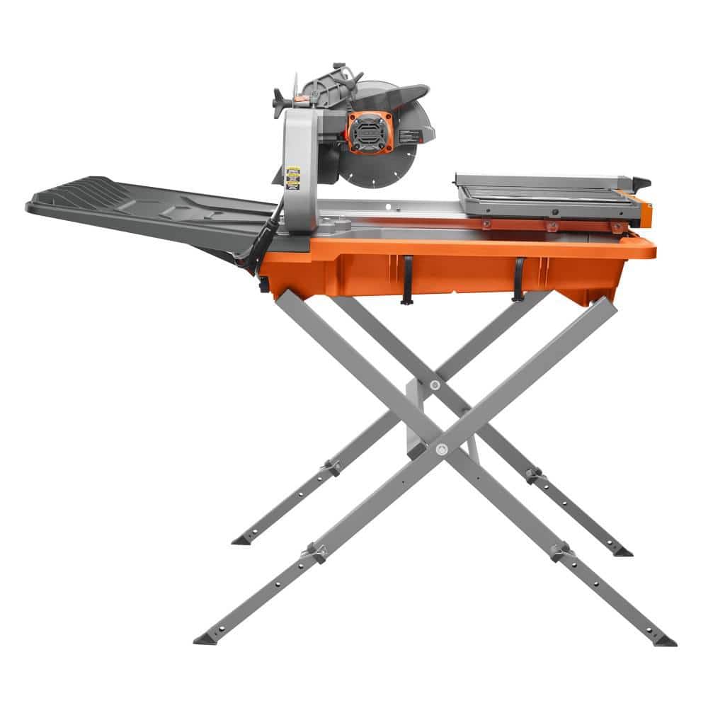 12 Amp 8 in. Blade Corded Wet Tile Saw with Extended Rip