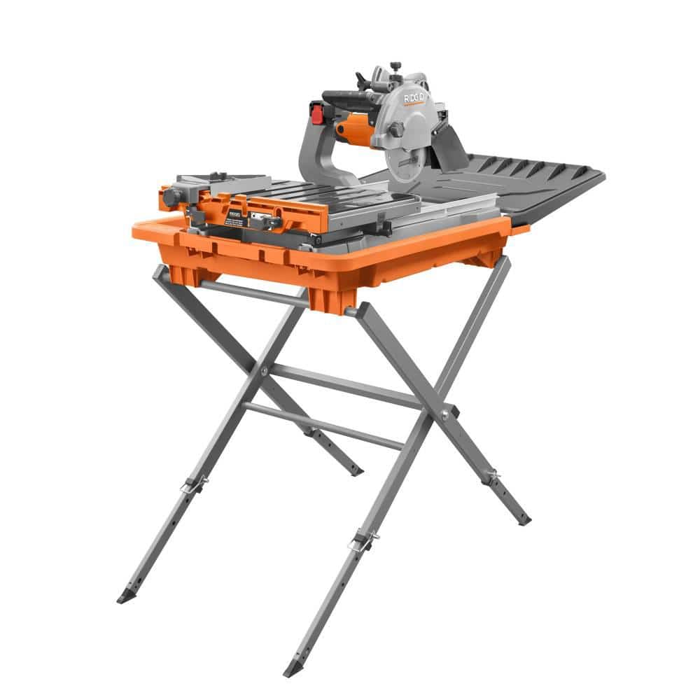 12 Amp 8 in. Blade Corded Wet Tile Saw with Extended Rip
